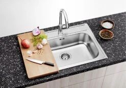 Blanco Dana - Lavello, 605x500 Mm, Acciaio Inox 525323 -Staub in Italia ee205cfeaac8b51e49a696d3