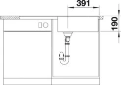 Blanco Metra XL 6 - Lavello In Silgranit, 990x490 Mm, Con Comando Remoto Dello Scarico, Nero 525933 -Staub in Italia f303655e39345daad3488037