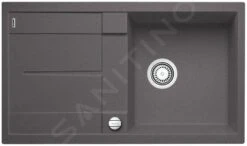 Blanco Metra 5 - Lavello In Silgranit, 860x500 Mm, Con Comando Remoto Dello Scarico, Pietra Grigia 518871