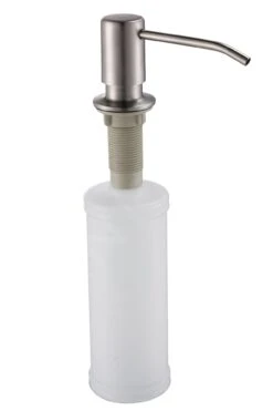 Alveus Accessori - Dispenser Di Detergente Callas, 320 Ml, Acciaio Spazzolato 1129077