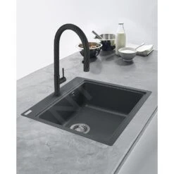 Franke Maris - Miscelatore Da Lavello FP 6698.901 Con Bocca Di Erogazione Estraibile, Nero Opaco 115.0576.698 -Staub in Italia fec133692e2bd4d14be1765a